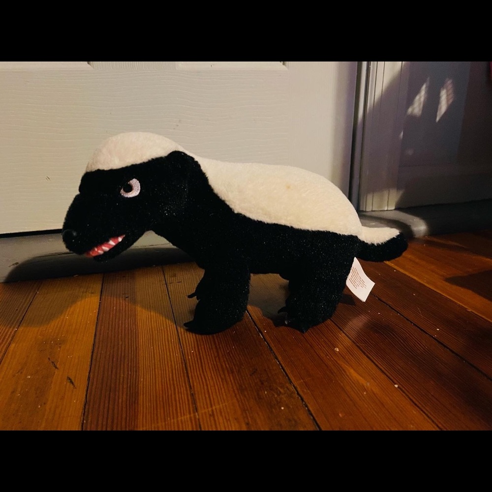 Honey badger plush